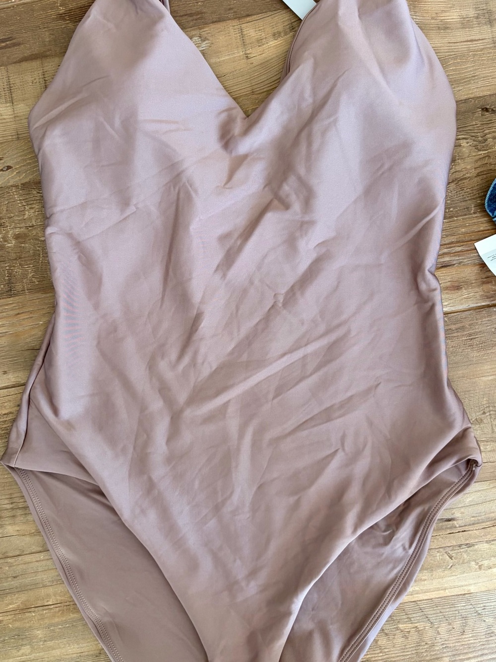 J. Crew NEW Lana one piece in Smoky Willow Wood - Long torso - Picture 2 of 5